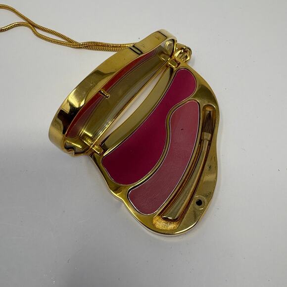 Dior Vintage Sadle Lipstick Compact My Dior 260 Signed W/ Lipstick Mint 3 NO Box - Picture 6 of 8
